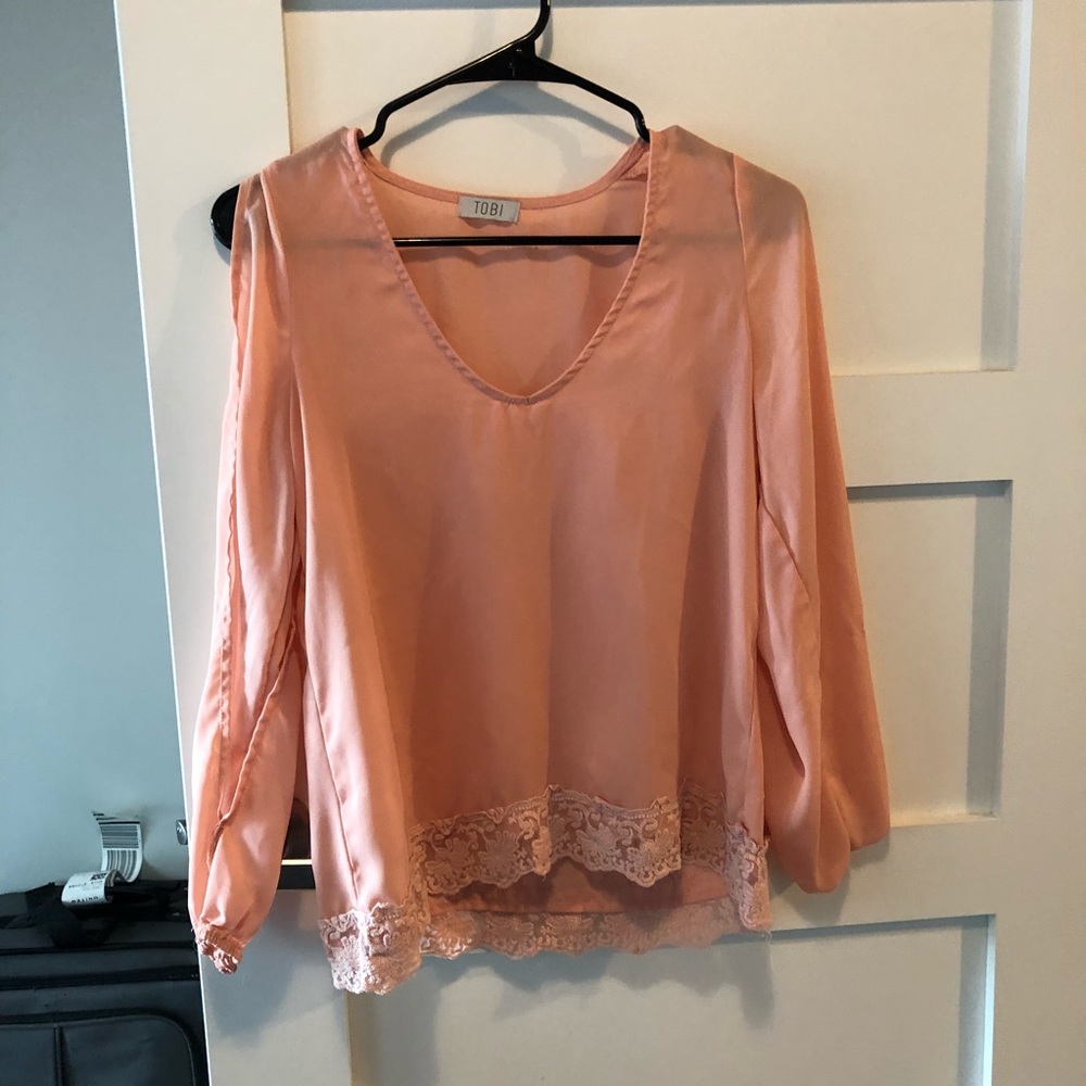 Open sleeve shirt